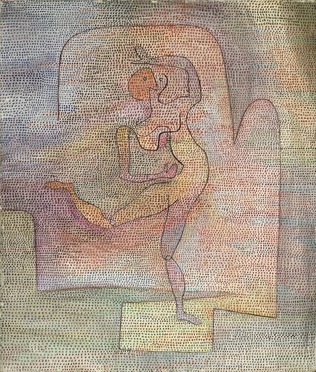 Woman dancer Paul Klee