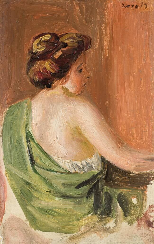 Woman from the Back Auguste Renoir