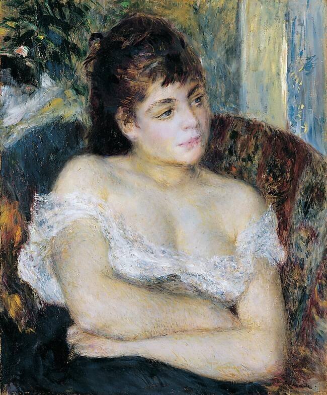 Woman in an Armchair Auguste Renoir