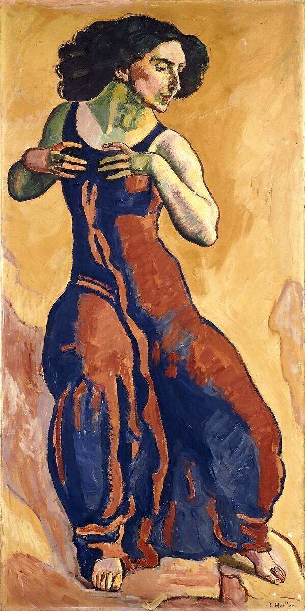 Woman in Ecstasy Ferdinand Hodler
