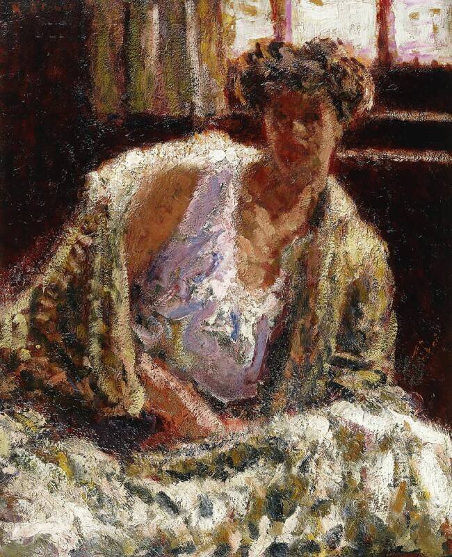 Woman with Back Light Roderic O'Conor