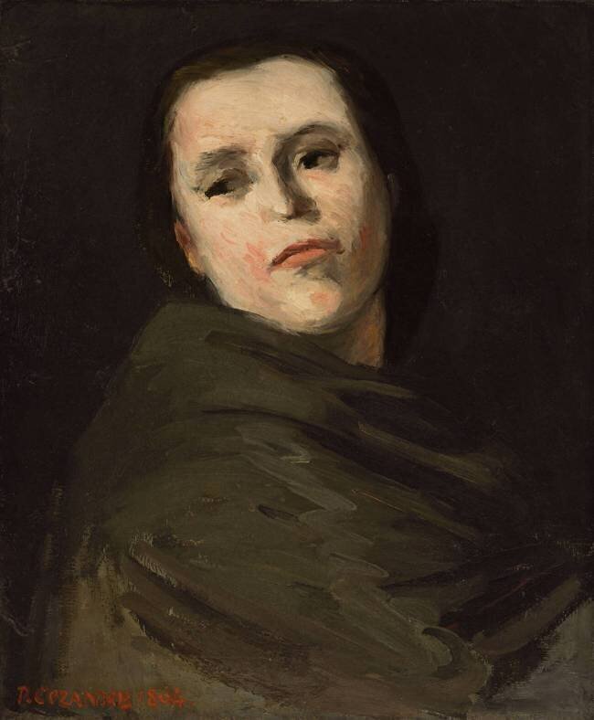 Woman's Head Paul Cézanne