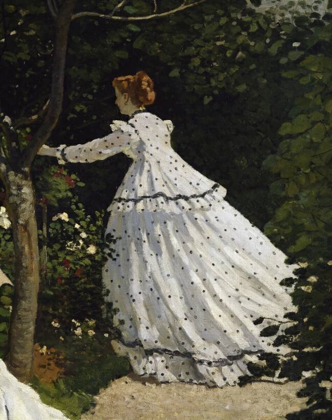 Women in the Garden Claude Monet