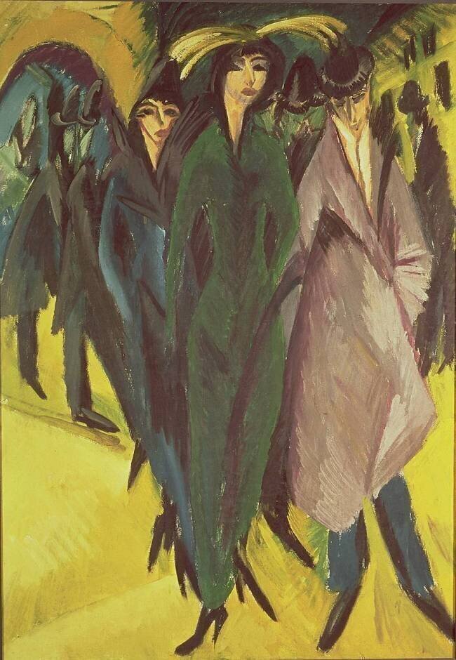 Women on the Street Ernst Ludwig Kirchner
