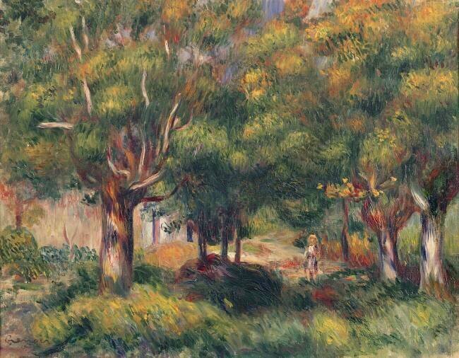 Woodland Landscape Auguste Renoir