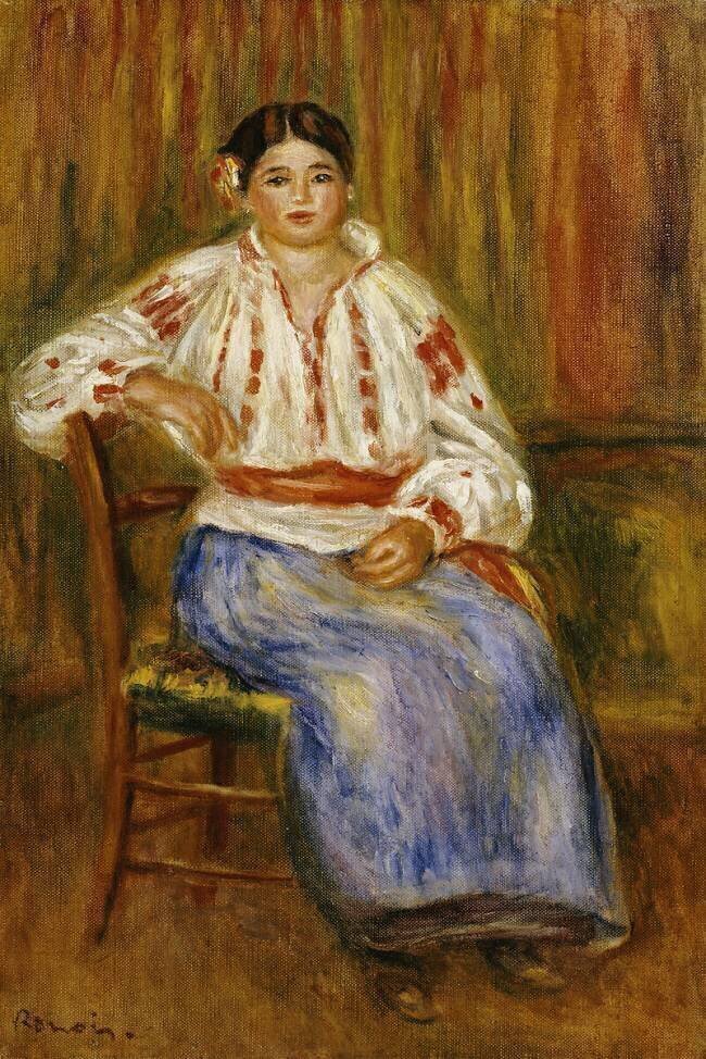 Young Romanian Auguste Renoir