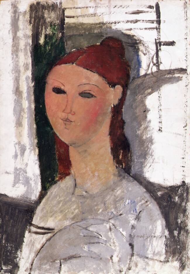 Young Woman Amedeo Modigliani