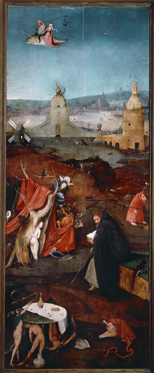  Saint Antoine In Contemplation Jérôme Bosch