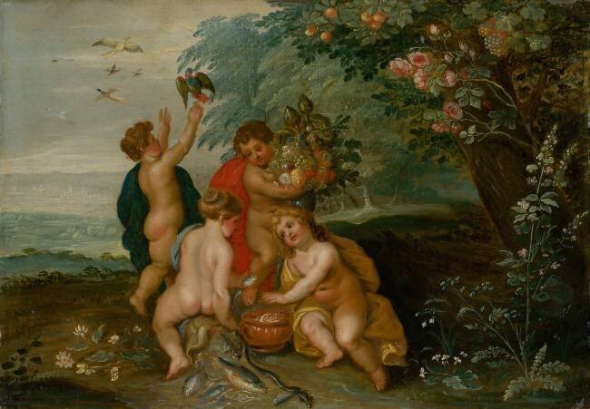 Allegory of the Four Elements Jan Brueghel the Elder