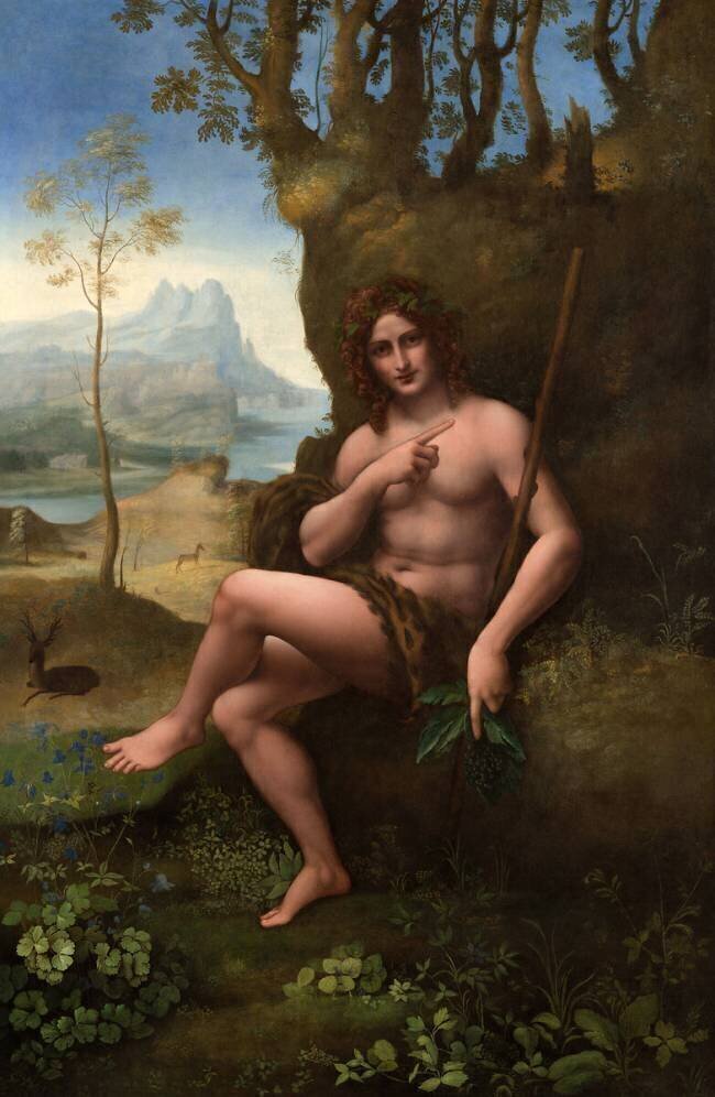 Bacchus Leonardo da Vinci