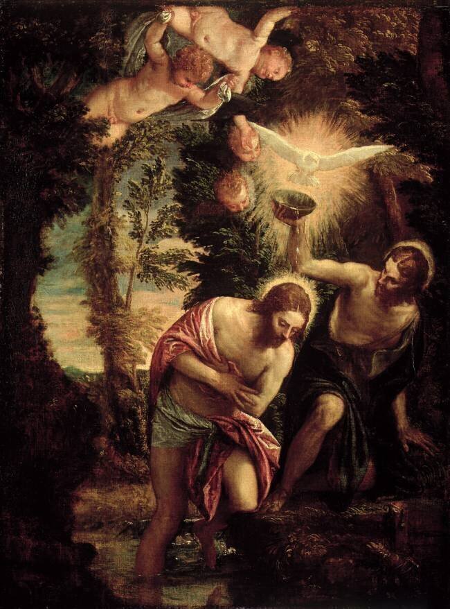 Baptism of Christ Paolo Veronese