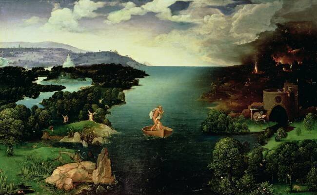 Charon Crossing the River Styx Joachim Patinir