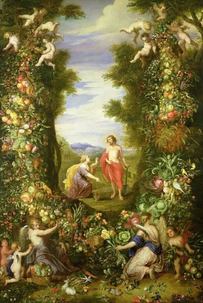 Christ and Mary Magdalene Jan Brueghel the Elder