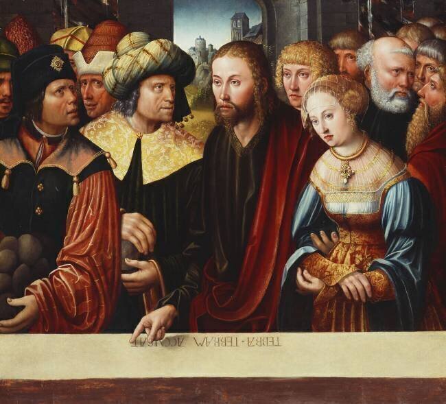 Christ and the Adultress Johann Kemmer