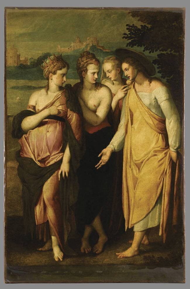 Groupe de femmes Nicolò dell'Abate