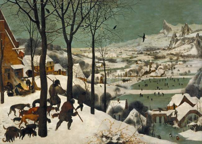 Hunters in the snow Pieter Brueghel the Elder