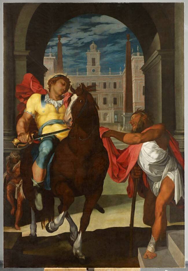 La charité de saint Martin Martin Fréminet