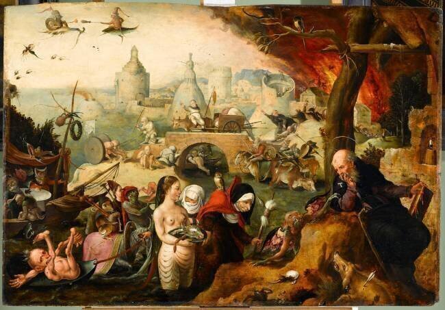 La tentation de saint Antoine Pieter Huys