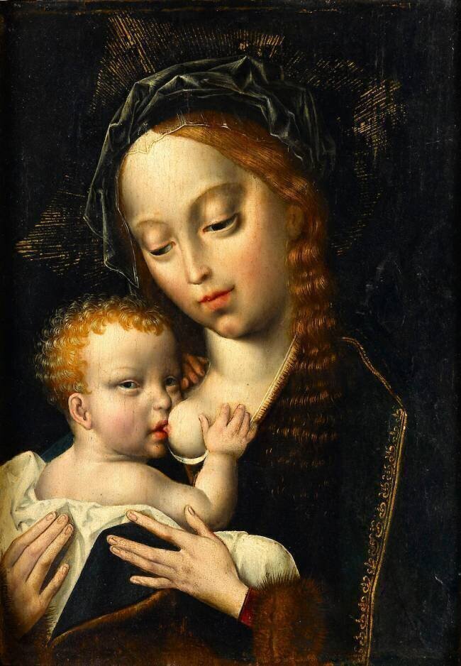La Vierge et l'Enfant Joos van Cleve