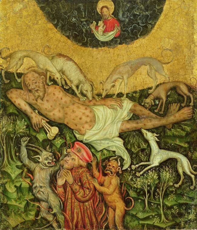 Lazarus and the Rich Man German School