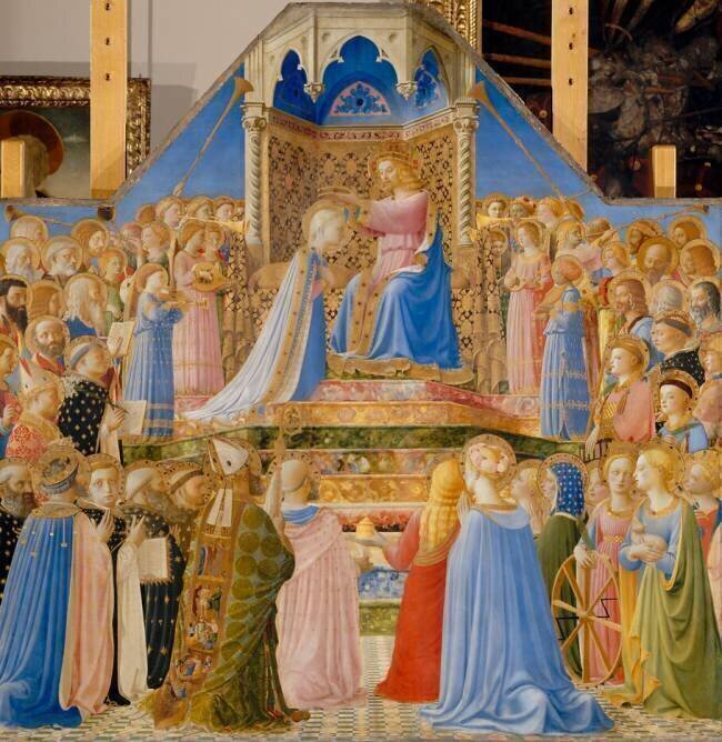 Le Couronnement de la Vierge Fra Angelico