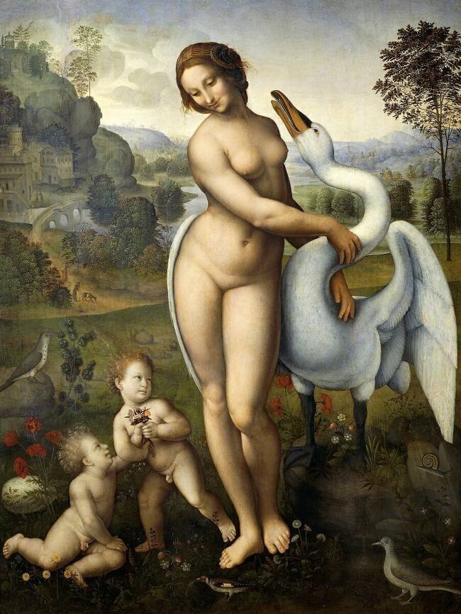 Leda and the Swan Leonardo da Vinci