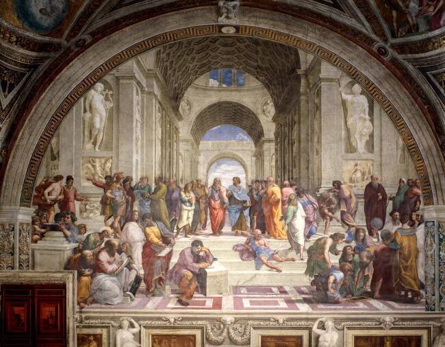 The School of Athens Raffaello