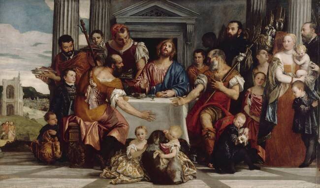 Les Pèlerins d'Emmaüs Paolo Veronese