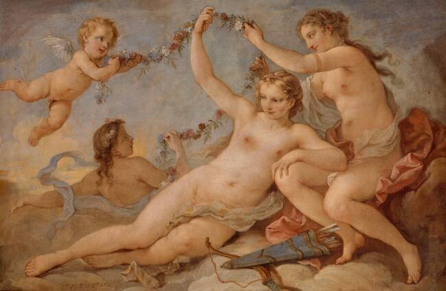 Les Trois Grâces Charles Joseph Natoire