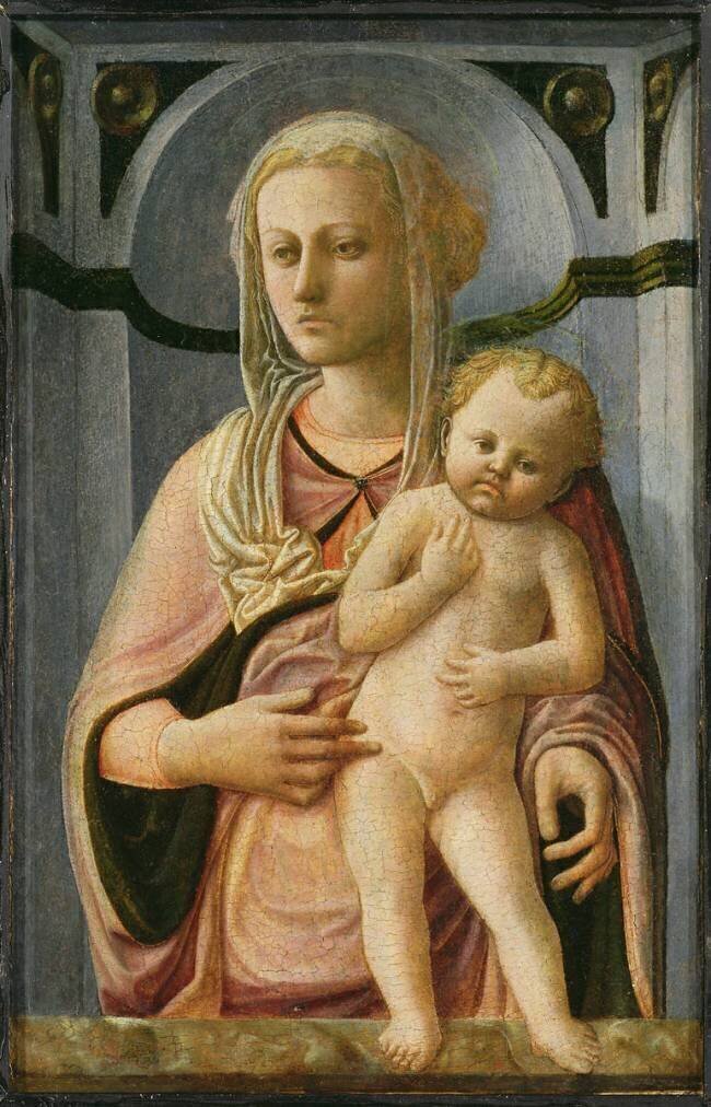 Madonna and Child Filippo Lippi