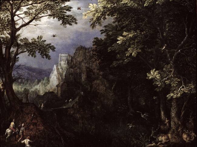 Mountain Landscape Jan Brueghel the Elder