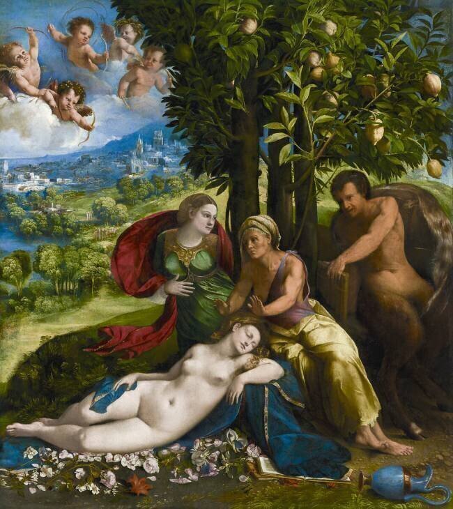 Mythological Scene Dosso Dossi