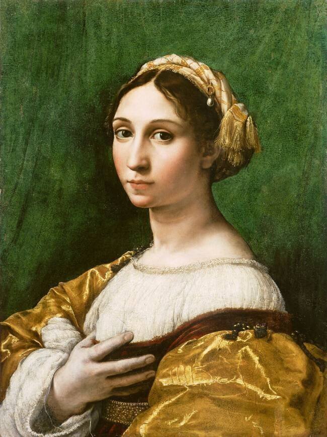 Portrait de femme Raffaello