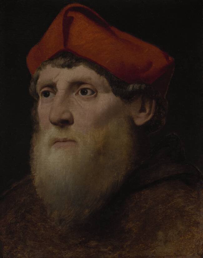 Portrait of a Bearded Prelate Italian School