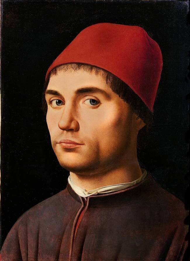 Portrait of a Man Antonello da Messina