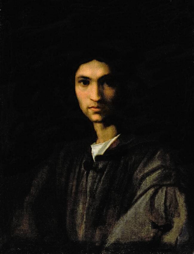 Portrait of a young man Andrea del Sarto