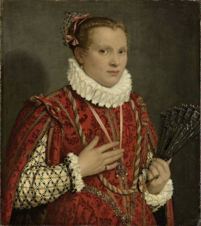 Portrait of a Young Woman Giovanni Battista Moroni