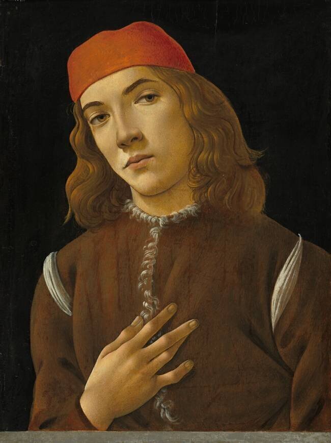 Portrait of a Youth Sandro Botticelli