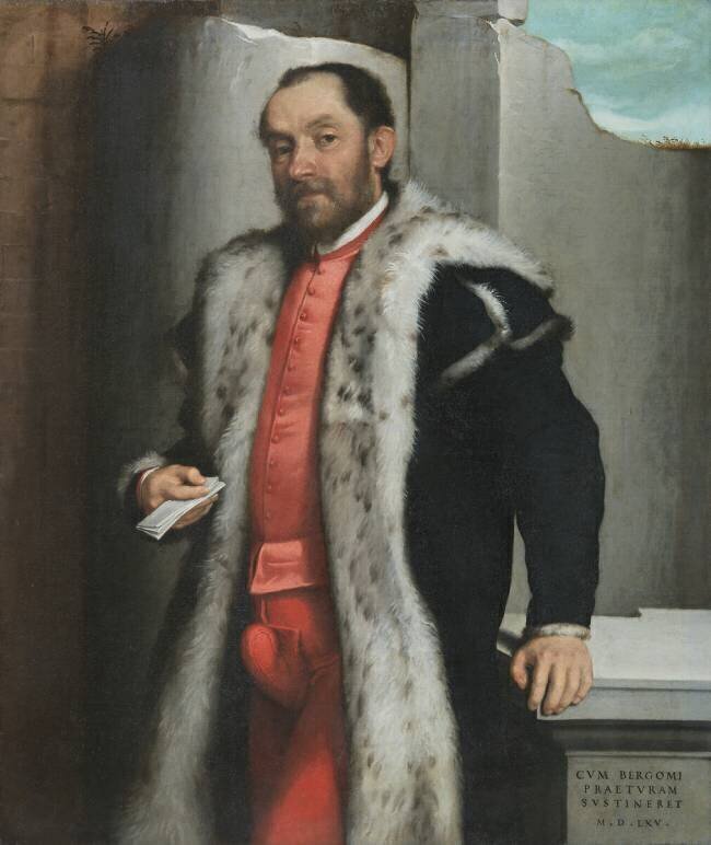 Portrait of Antonio Navagero Giovanni Battista Moroni
