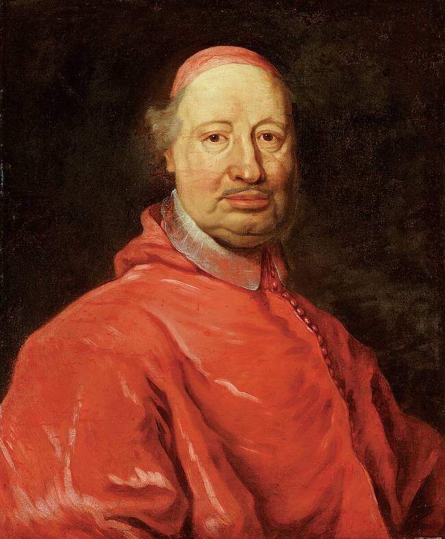 Portrait of Cardinal Fernando Nuzzi Giovanni Maria Morandi