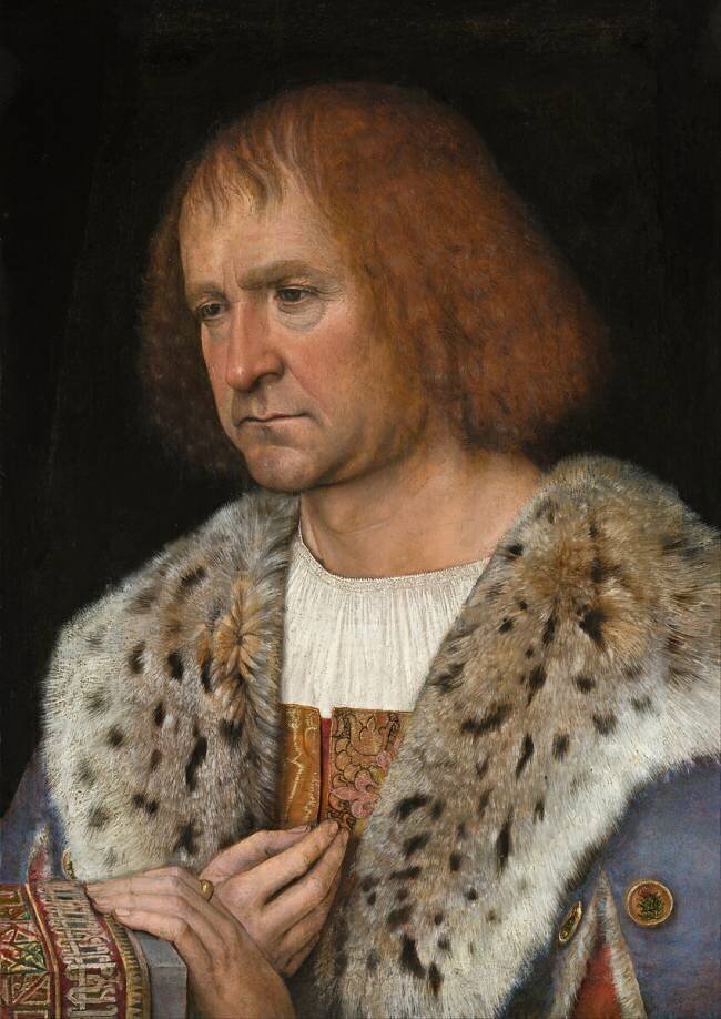 Portrait of Diego de Guevara Michel Sittow
