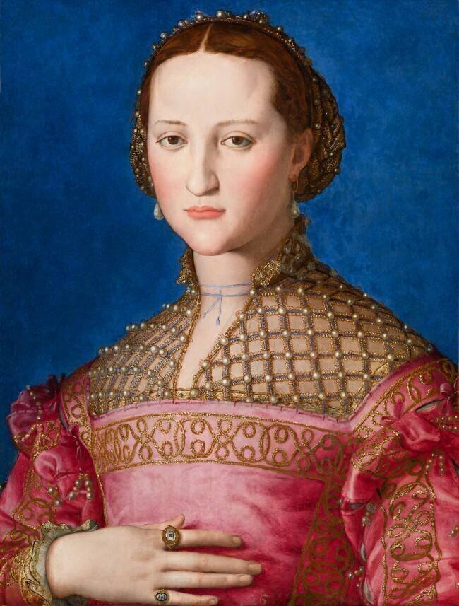 Portrait of Eleanor of Toledo Bronzino