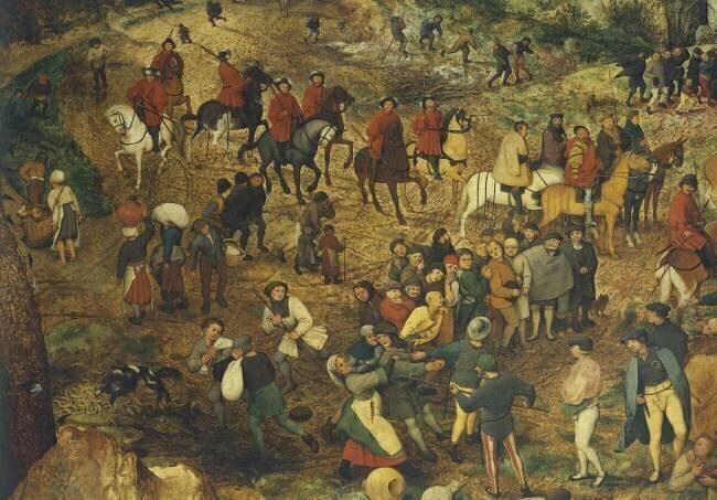 Procession to Calvary Pieter Brueghel the Elder