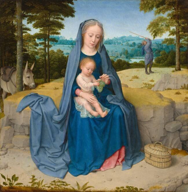 Rest on the Flight into Egypt Gérard David
