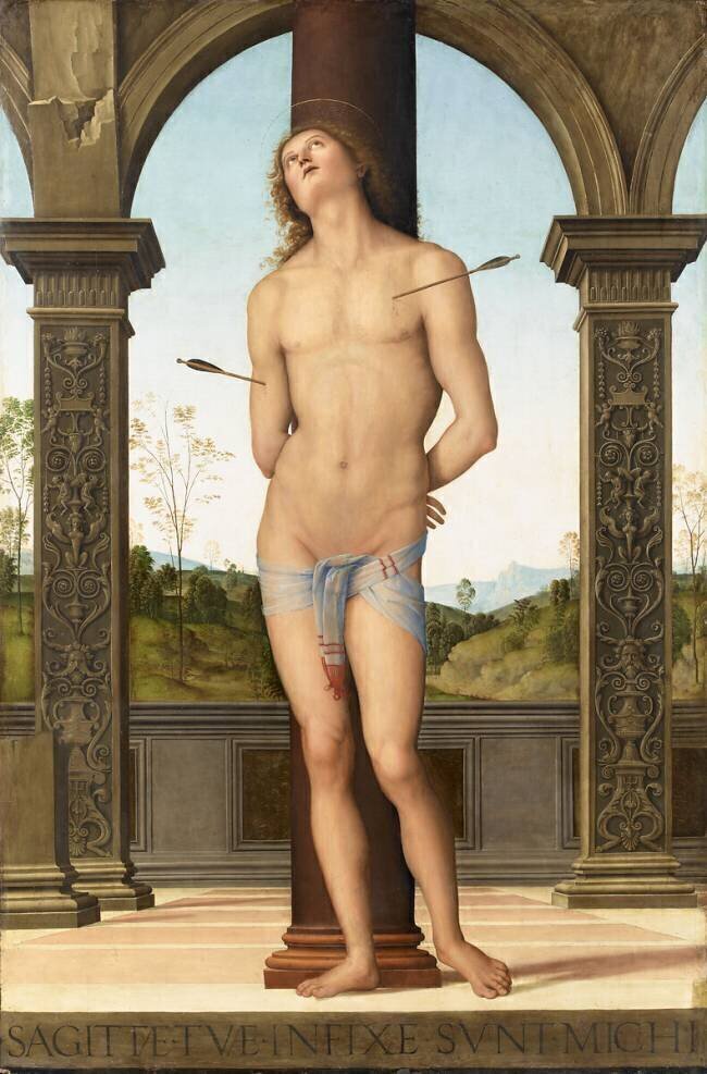 Saint Sébastien Il Perugino