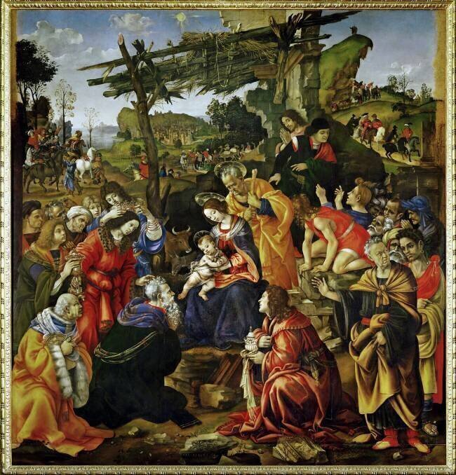 The Adoration of the Mages Filippino Lippi