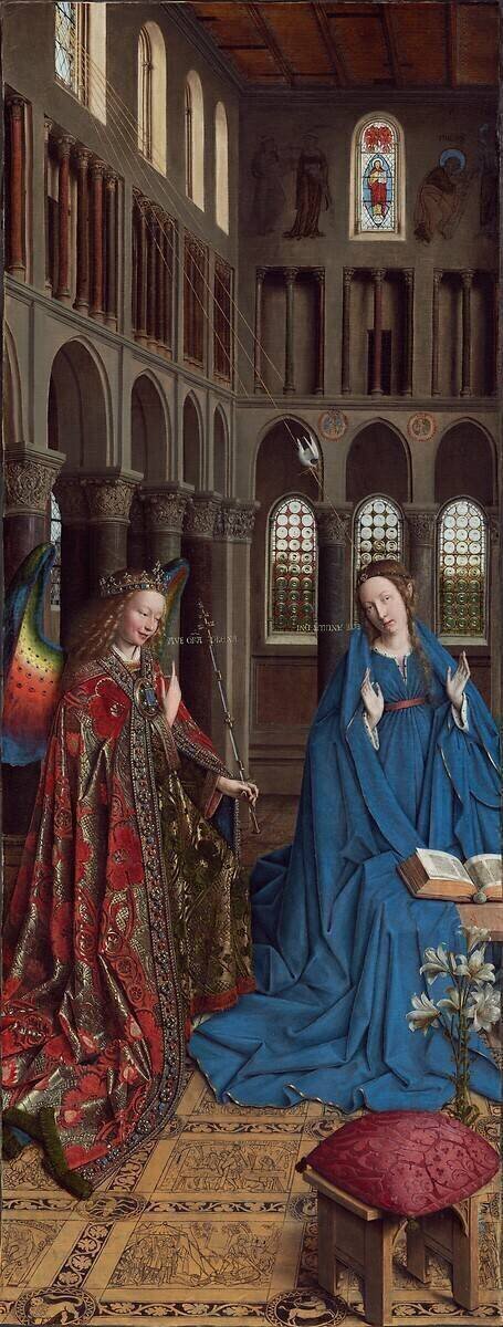 The Annunciation Jan van Eyck