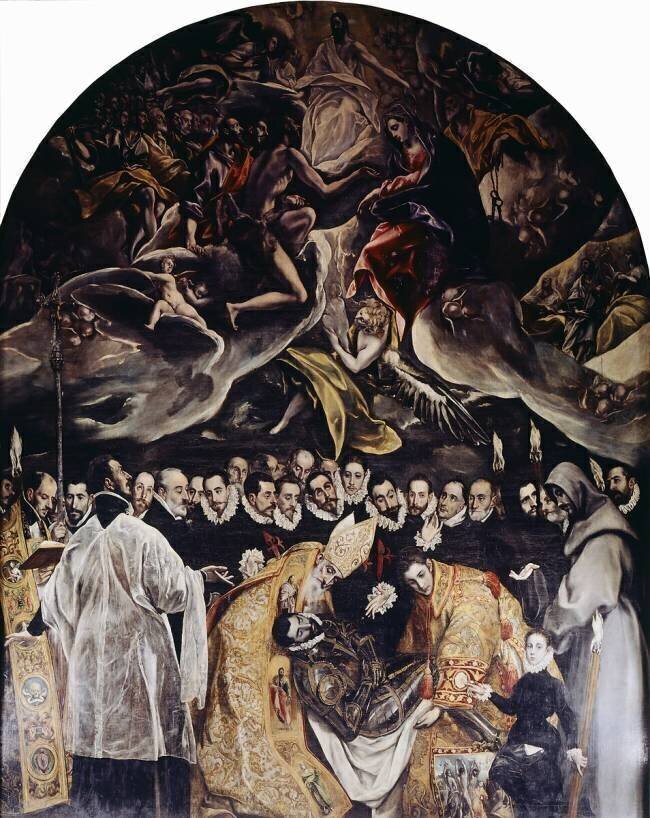 The burial of Count Orgaz El Greco