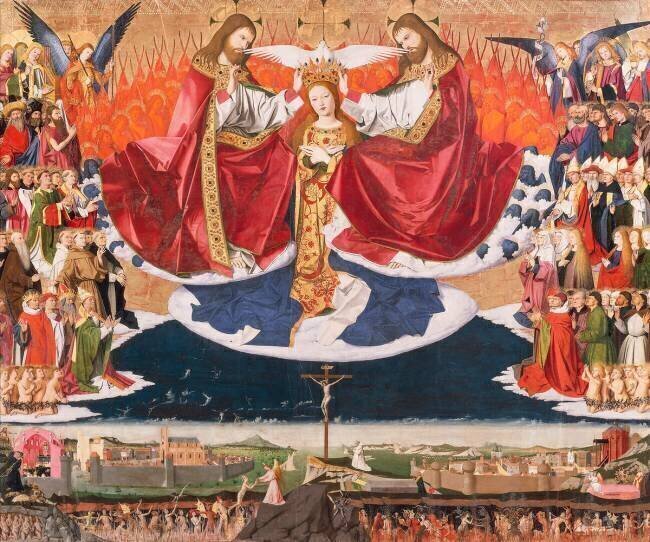 The Coronation of the Virgin Enguerrand Quarton