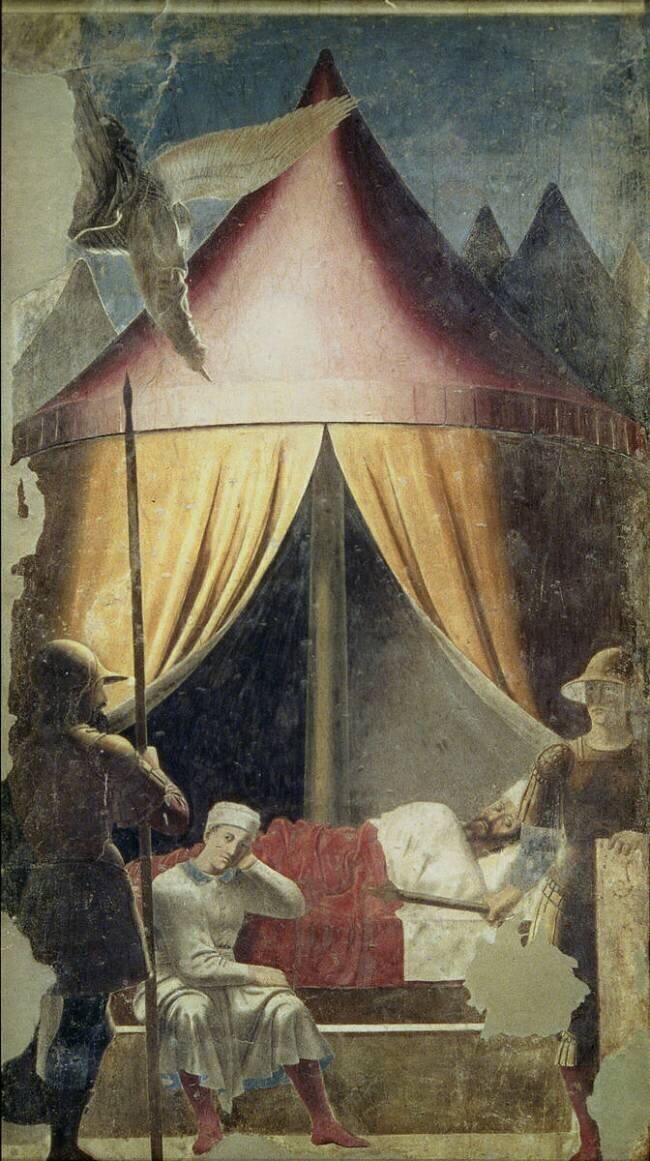 The Dream of Constantin Piero della Francesca
